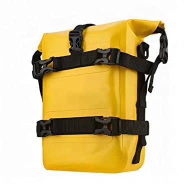 Shkalacar Motorrad-Stoßstangentasche 8L, Motorrad-Seitentasche Voll wasserdichte Motorradtasche Kann als Umhängetasche