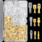 450 Stück Flachsteckhülsen Set Kabelschuhe Flachstecker 2,8 mm 4,8 mm 6,3 mm Männlich Weiblich Kabelstecker mit Isolierhülse Sortiment Kit Für Elektrische Verbindungen (450 pcs)