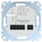Schneider Electric Merten MEG5777-0001 Connected Raumtemperaturregler-Einsatz, Unterputzeinsatz,16A, Zigbee, Smart Home, Grün