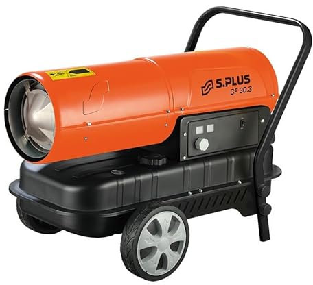 Générateur à air chaud fioul S.PLUS CF 30.3 à compresseur type CF 30kW réservoir 38L