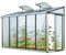 GFP Gewächshaus Anlehngewächshaus Flora 25 - Aluminium - 324x142 cm - 16 mm Polycarbonat-Platten