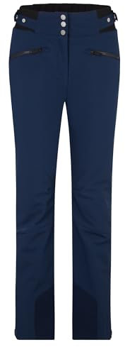 Ziener Damen TILLA Ski-Hose/Schnee-Hose | atmungsaktiv, wasserdicht, Primaloft, Dark Navy, 46