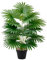 NIBESSER Planta Artificial Grande 82 cm Planta Artificial Decorativa para Exterior Interior Planta Palmera Alta Plástica con Maceta para Decoración Hogar Sala de Estar Oficina Balcón