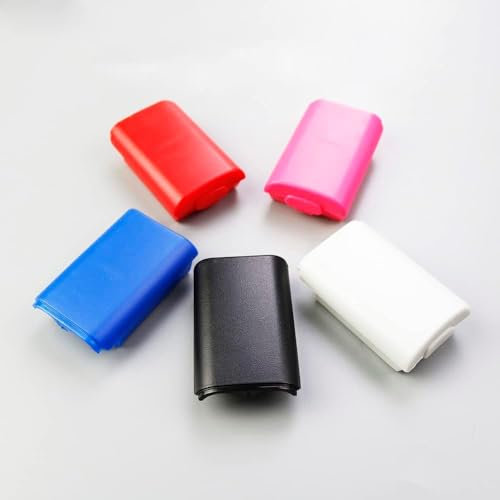 1 pz coperchio della batteria copertura guscio scudo kit di ricambio per Xbox 360 controller batteria Shell (blu)