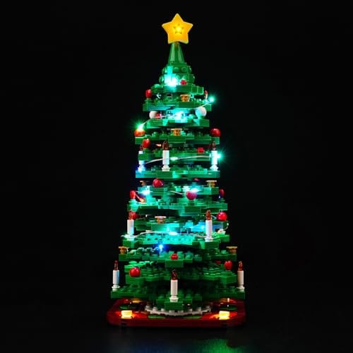 Led Light Set Compatible with Lego 40573 Christmas Tree (No Model), Decoration Lighting Set for Christmas Tree 40573 Creative Toys - Standard Version
