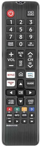 NVTQDVS Universal Remote Control for All Samsung Smart HDTVs, IR Remote Control Replacement BN59-01315B with Hot Buttons