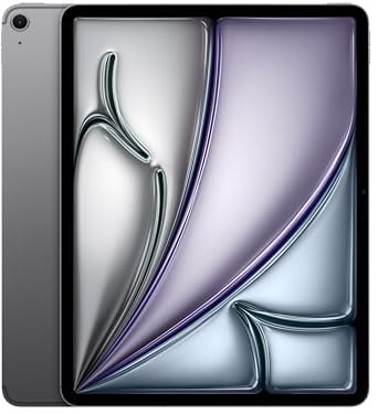 Apple iPad Air 13'' (M4): display Liquid Retina, 256 GB, fotocamera frontale e posteriore da 12MP, Wi-Fi 7 con chip Apple N1 + 5G – Grigio siderale