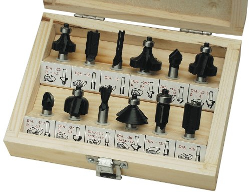 Brüder Mannesmann Fräsersatz, in Holzkassette, 12-teilig | M 545-012