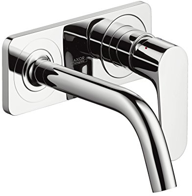 AXOR Wasserhahn Citterio M Unterputz Einhebel-Waschtischarmatur, Auslauf Höhe 167mm, Wandmontage, Chrom