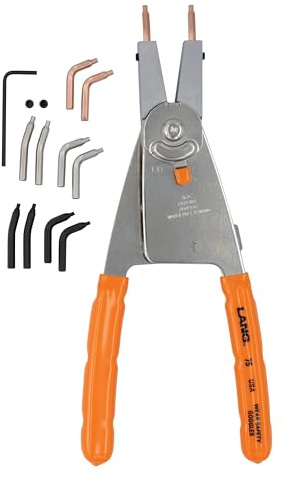 Lang 75 Quick Switch Pliers with Automatic Ratchet Lock and Tip Kit