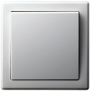 Design Simple Interrupteur Set de la série slim line dans blanc crème