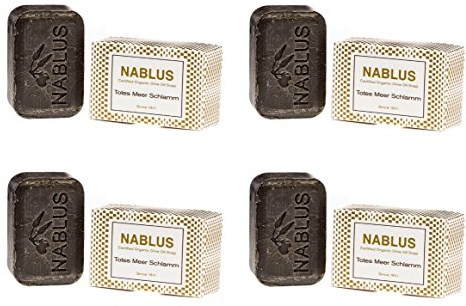 Natürliche Olivenölseife Dead Sea Mud 4x 100g im Set