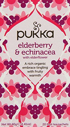 (Pack Of 4) - Organic Elderberry & Echinacea - R | PUKKA HERBAL AYURVEDA