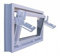 Kellerfenster Einfachverglasung 100 x 40 weiss