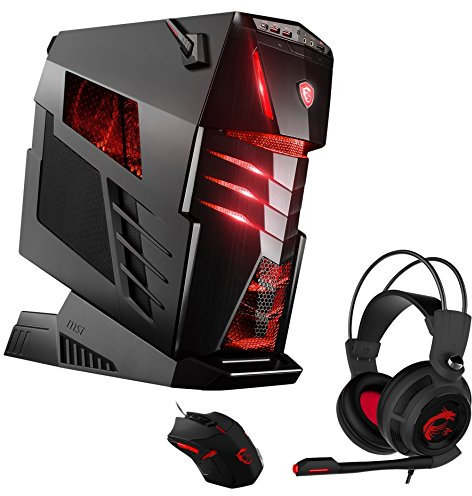 MSI Aegis Ti3 VR7RF-043DE Gaming-PC inklusiv Gaming Pack (Intel Core i7-7700K, NVIDIA GeForce GTX1080Ti Gaming 11GB, 2x512GB PCIe SSD, 4x16 GB DDR4, Win 10 Home) schwarz