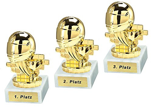 RaRu 3 Motorsport-Pokale mit Ihrer Wunschgravur