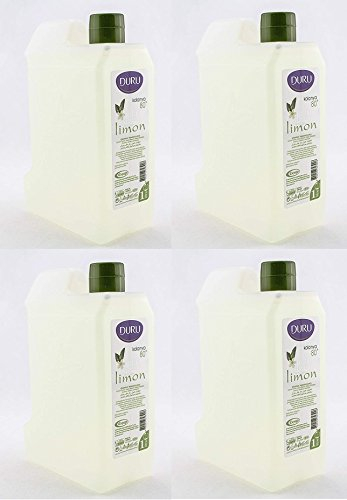 DURU Mini-Wasserkanister mit türkischem Duft, 1 Liter, 4 Stück