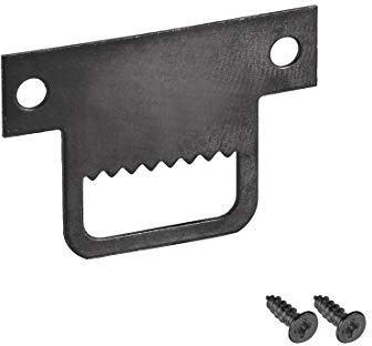 sourcing map Picture Hangers, 32mm x 22mm Double Hole with Screws for Frame Hanging, 20 Pcs