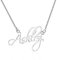 Collana Donna con Nome in argento 925, Collana Personalizzato con Nome in Argento/Oro Rosa/Oro