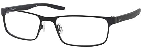 Nike Unisex 8131 42036 Sunglasses, 001 Satin Black, 53/17/140