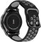 MroTech Cinturino 22 mm Compatibile per Samsung Gear S3 Frontier/Galaxy Watch 46mm,Compatibile per Huawei Watch 2 Classic/GT/GT Active Elegant/GT2 46 MM Smartwatch Braccialetto Gomma -Nero/Grigio