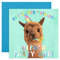 Central 23 Süße Geburtstagskarte Frauen Alpaka Birthday Hat - Glückwunschkarte Geburtstag für Freundin - Lustige Karte für Geburtstage oder Feiern - Happy Birthday Karte für Frau