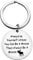 Vadaka Funny Inspirational Gift Keyring for Moose Lover Keyring Encouragement Keyring Gift for Moose Best Friend Gift Graduation Anniversary Christmas Birthday Gifts for Women Men Friend Son Daughter