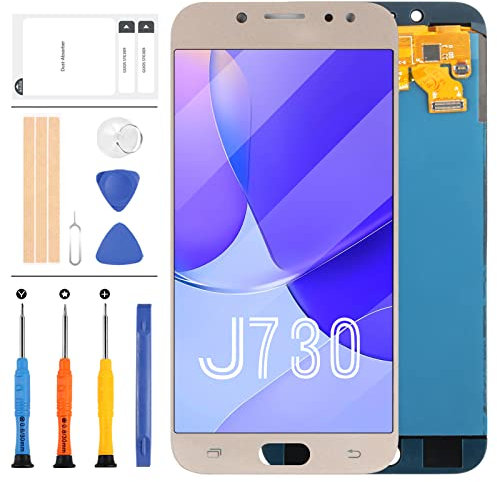 Pantalla TFT para Samsung Galaxy J7 Pro 2017 J730 J730F/DS J730G/DS J730GM/DS Pantalla LCD de Repuesto para digitalizador de de Montaje de Vidrio Kit de Piezas (no Original AMOLED)