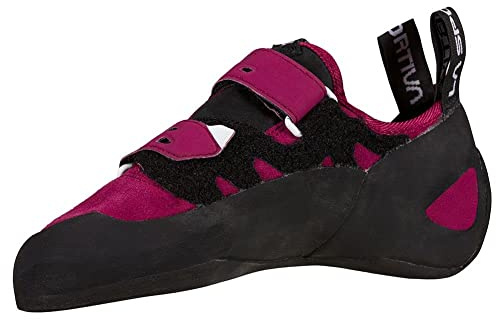 La Sportiva Women's Tarantula Rock Climbing Shoes, Red Plum, 6.5 US, 37.5 EU