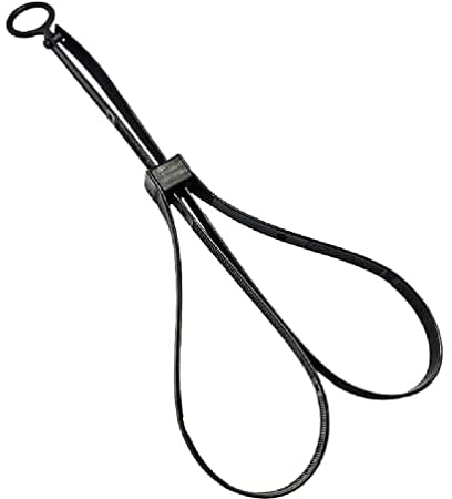 Extra Heavy Duty Zip Ties Doppel-Verriegelung Nylon Einweg Robuste und Starke Fesseln für Strafverfolgung Notfall-Kunststoff-Kabelbinder-Sortiment