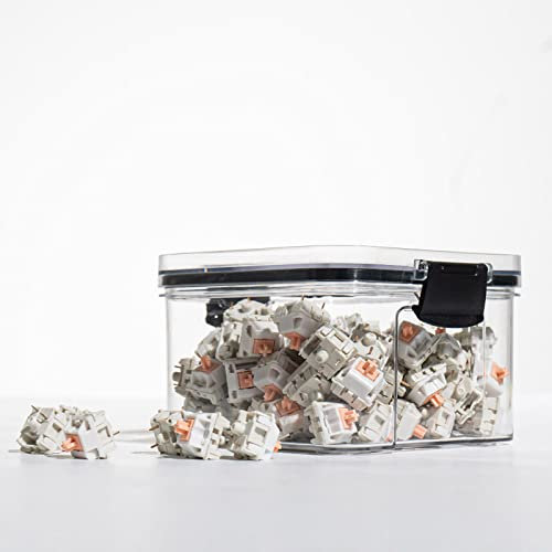 Gliging Switch Storage Mechanical Keyboard Switch Can Keycaps Sealed Can Storage Bottle Display Can Keycap Storage Box