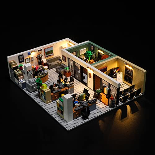 LIGHTAILING Led Lighting Kit for Lego-21336 The Office Building Blocks Model - LED Light Set Compatible with Lego Model(Not Include Lego Model)