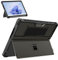 MoKo Case for Microsoft Surface Pro 9 / Pro 9 5G 13-Inch 2022 All-In-One Protective Rugged Cover with Kickstand, Compatible with Type Cover Keyboard, Frosted Black