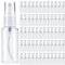 DKBT Flacon Spray Vide 30ml 60 Pièces Vaporisateur Parfum Vide, Bouteille Spray Vide, Flacons et Vaporisateurs Vides, Plastique Rechargeable Flacon Pompe Vide Atomiseur pour Cosmétique (Transparent)