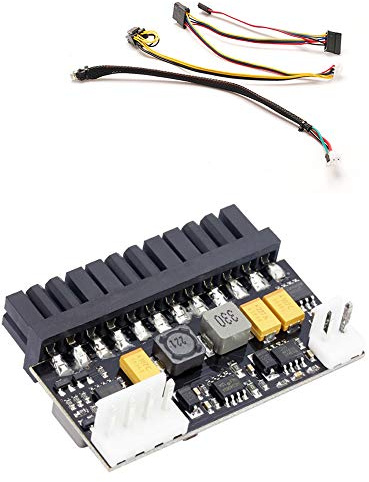 Misamo 150W 24Pin 12V DC Pico de Entrada 150P Salida Realan Mini ITX Pico PSU DC ATX Interruptor de PC DC-DC ATX Fuente de AlimentacióN para Computadora