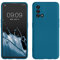 kwmobile Slim Case kompatibel mit Oppo A74 Hülle - Handyhülle aus Silikon in Karibikblau