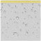 DreamRoots Tissu imperméable extérieur au metre 160 cm Largeur - Toile exterieure impermeable 100% de polyester 600D 220g/m - Tissus au metre ameublement Pale Grey 5M