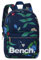 Fabrizio Bench kleiner Damen Rucksack Frauen Daypack Backpack 64158, Farbe:Dunkelblau/Bunt