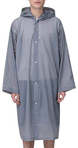 Fahrrad Regenponcho Leicht Wiederverwendbar Faltbar Regenponcho Ripstop Wasserdicht Atmungsaktiv Survival Ausrüstung für Outdoor Festival Regenschutz Camping Sports Regencape Regenjacke Wandern