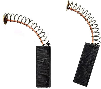 Escobillas de carbón para motor eléctrico, 1 par de cepillos de carbón de repuesto para aspiradora, pieza de reparación, 6,3 x 11 x 32 mm