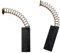 Escobillas de carbón para motor eléctrico, 1 par de cepillos de carbón de repuesto para aspiradora, pieza de reparación, 6,3 x 11 x 32 mm