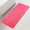 Yeaban Badläufer Teppiche 24 x 72 rutschfest - Dicke Chenille Lange Badematte | Saugfähig und Waschbar Extra Groß Badteppich, Plüsch Läufer Teppich für Badezimmer, Dusche, Waschbecken - (Hot Pink)