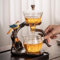 Kungfu Glas Teeservice Automatisch Glas Teekanne Set (Vogel)