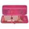 Geekria 75% Keyboard Case, Hard Shell Travel Carrying Bag for Compact 84 Key Computer Mechanical Gaming Keyboard, Compatible with Nuphy Air75, Logitech POP Keys/POP ICON Combo (Rose)