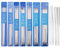Knitting Needles Set, 35 Pcs Stainless Steel Straight Double Pointed Knitting Needles Kits 2mm/2.5mm/3mm/3.5mm/4mm/4.5mm/5mm