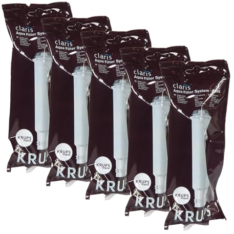 KRUPS Claris Wasserfilterpatronen F08801 für Kaffee- und Espressomaschinen