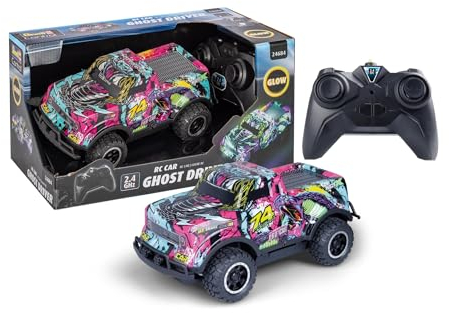 Revell Control, RC Ghost Driver (Pink), Maßstab 1:22, Ab 6 Jahren, Kompakt und leicht, Einfache Bedienung, Ideal für Kinder, Funkfrequenz: GHz