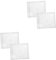 Alipis 2sets Cd Storage Boxes Cd Cases Jewel Storage Holders Plastic Cases Music Compact Lightweight Portable 2pcs*2