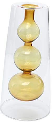 Cabilock Hydroponischer Übertopf Aus Glas Für Schreibtisch Kreativer Blumentopf Für Grüne Pflanzen Kleine Glasvase Für Hydrokultur