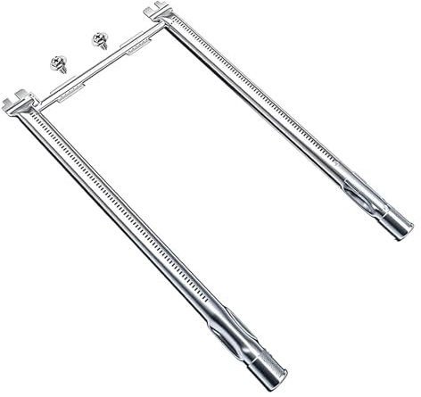 Waltboar 69785 Grill Burner per griglie a gas Weber Spirit E210 E220 e Spirit II 210 E220; parti della griglia Weber Spirit; bruciatore per griglia Weber Spirit; Weber Spirit ii Grill Bruciatori (2